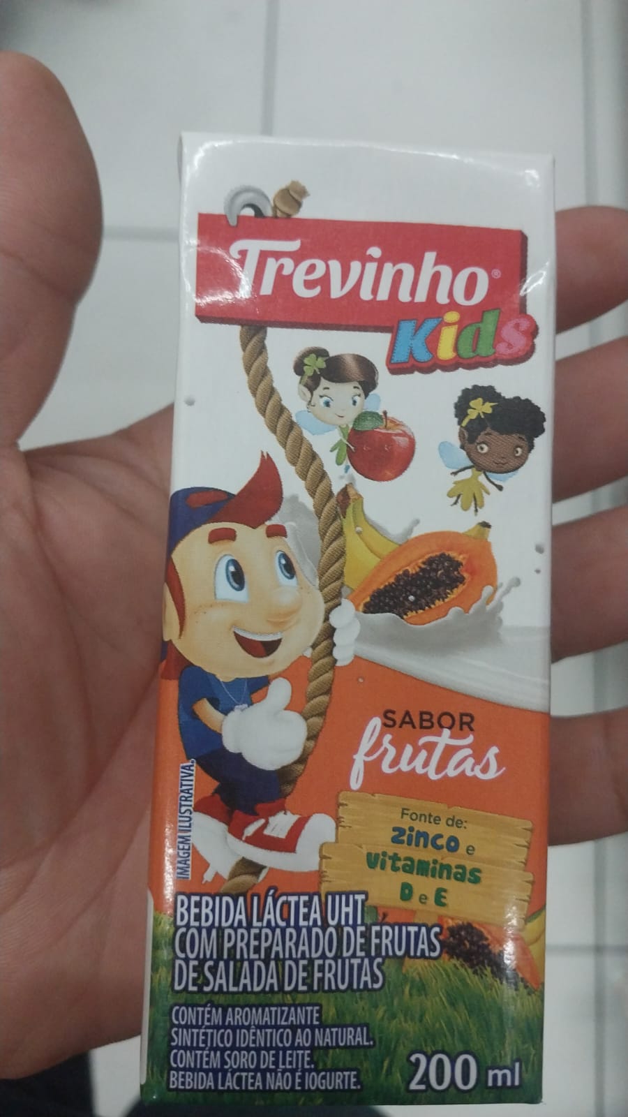 Trevinho Kids  variedades sabores