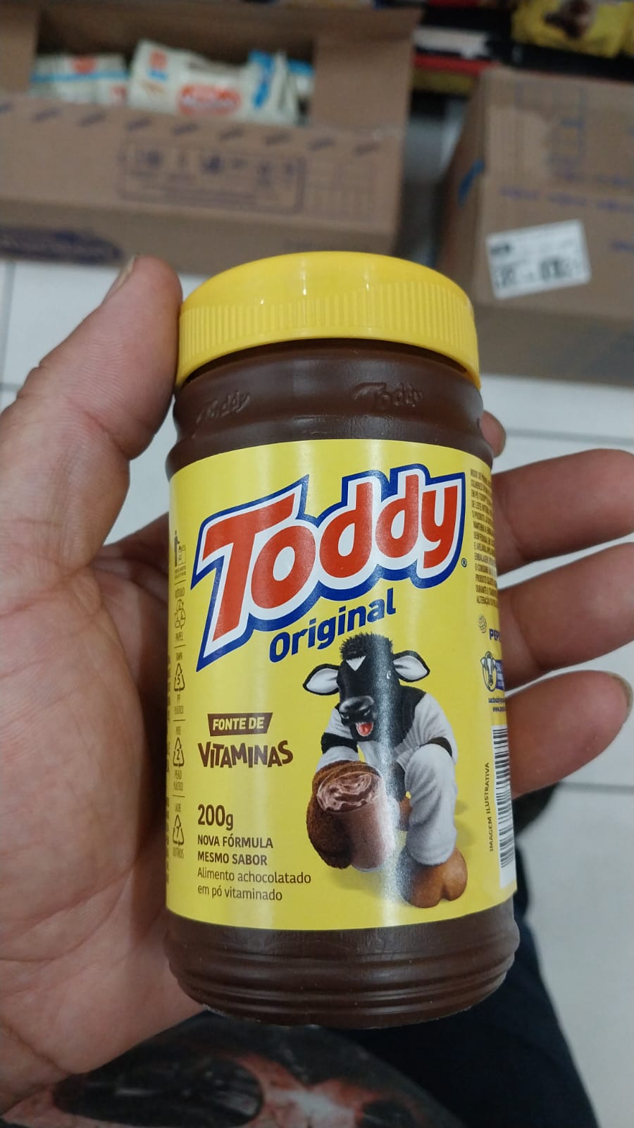 Achocolatado toddy variedades Escolha