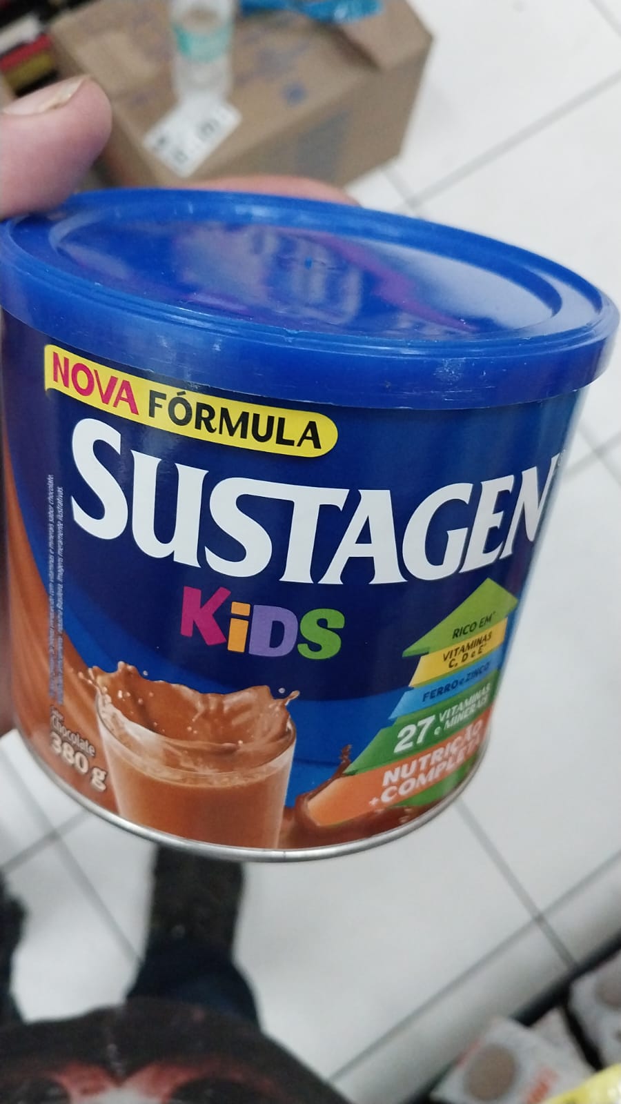 Sustagem Kids variedades