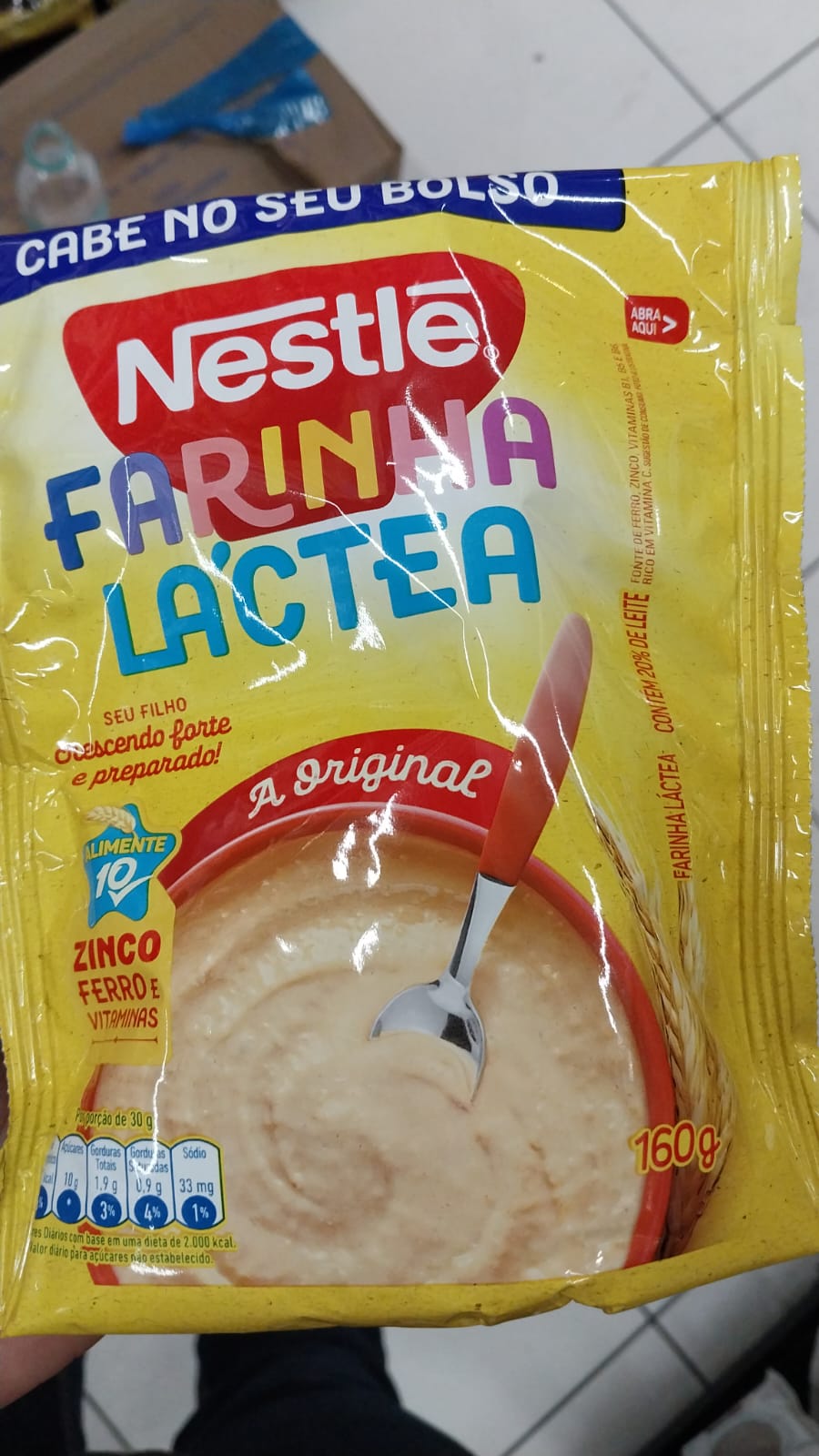 Farinha Nestlé láctea  160g