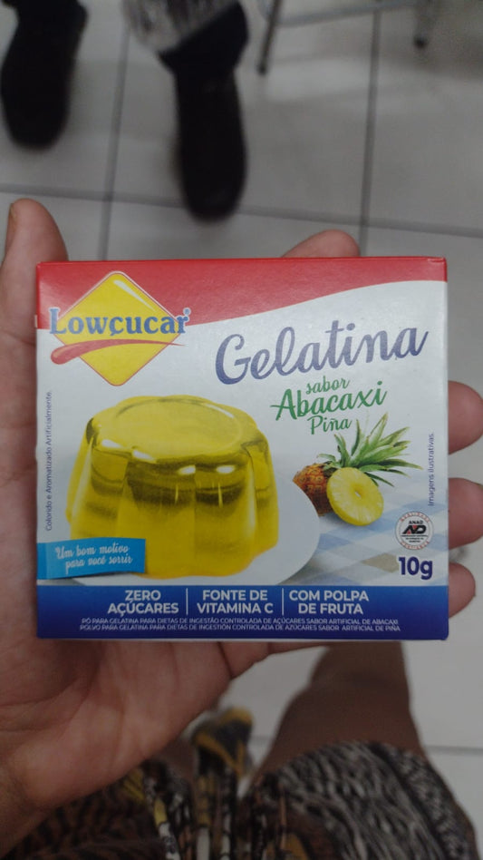 Gelatina variedades lowçucar zero açúcares