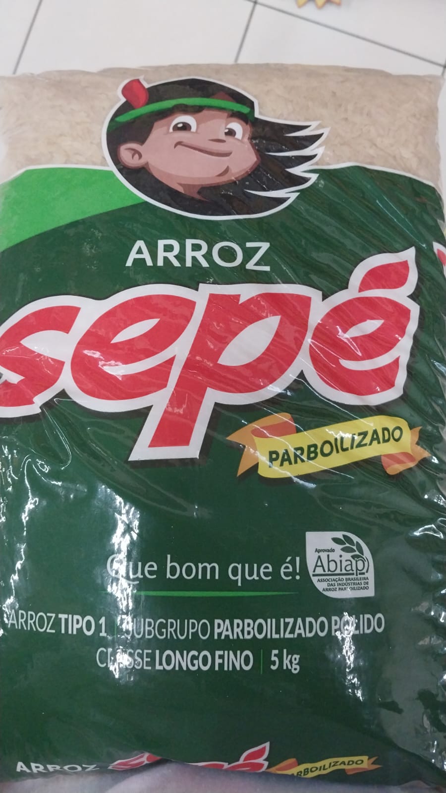 Arroz sepe variedades  5k branco  parbolizado