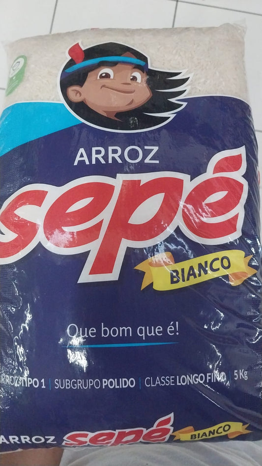 Arroz sepe variedades  5k branco  parbolizado