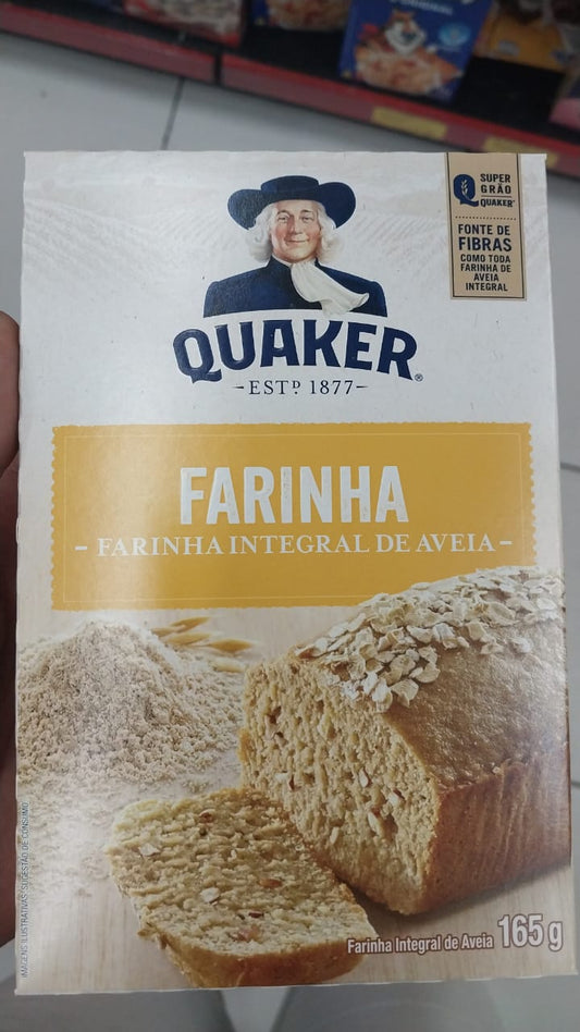 Farinha de aveia quaker 165 gr