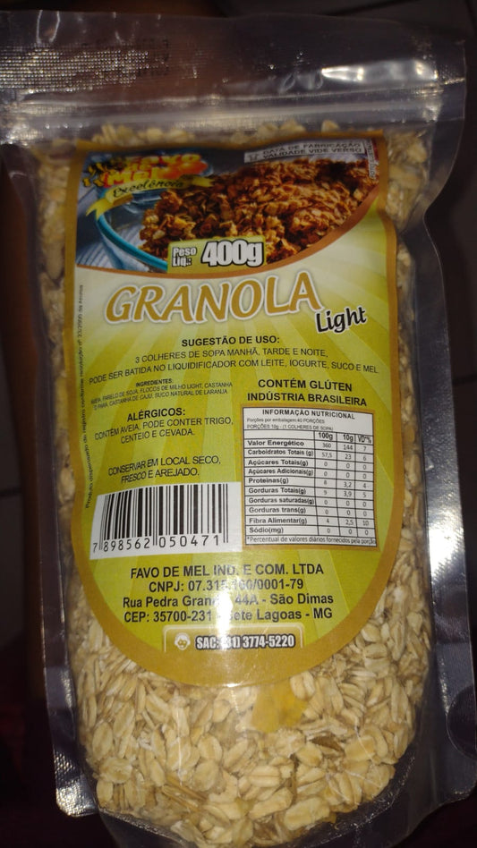 Granola favo de mel light 400 gr