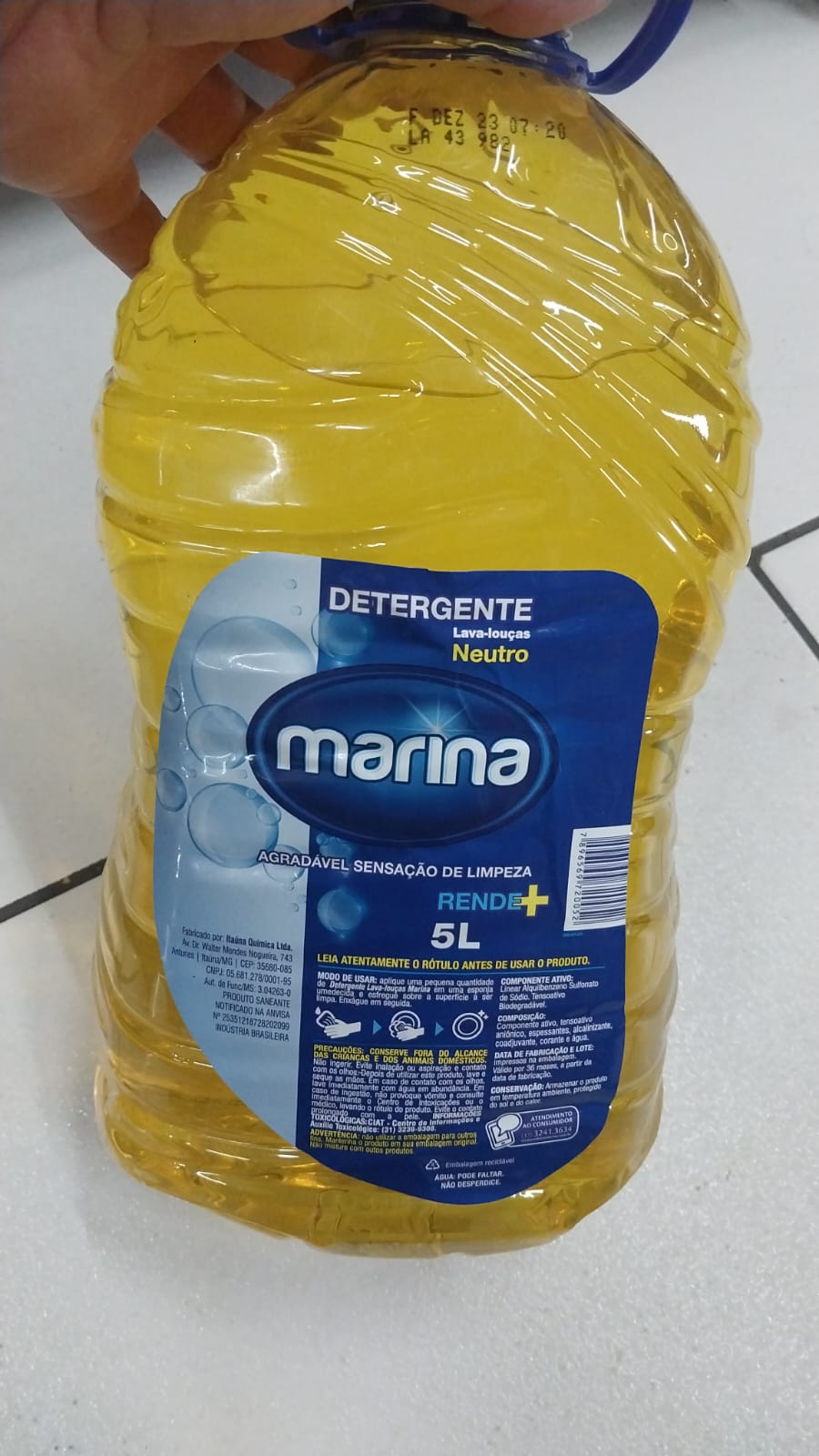 Detergente variedades 5ltros