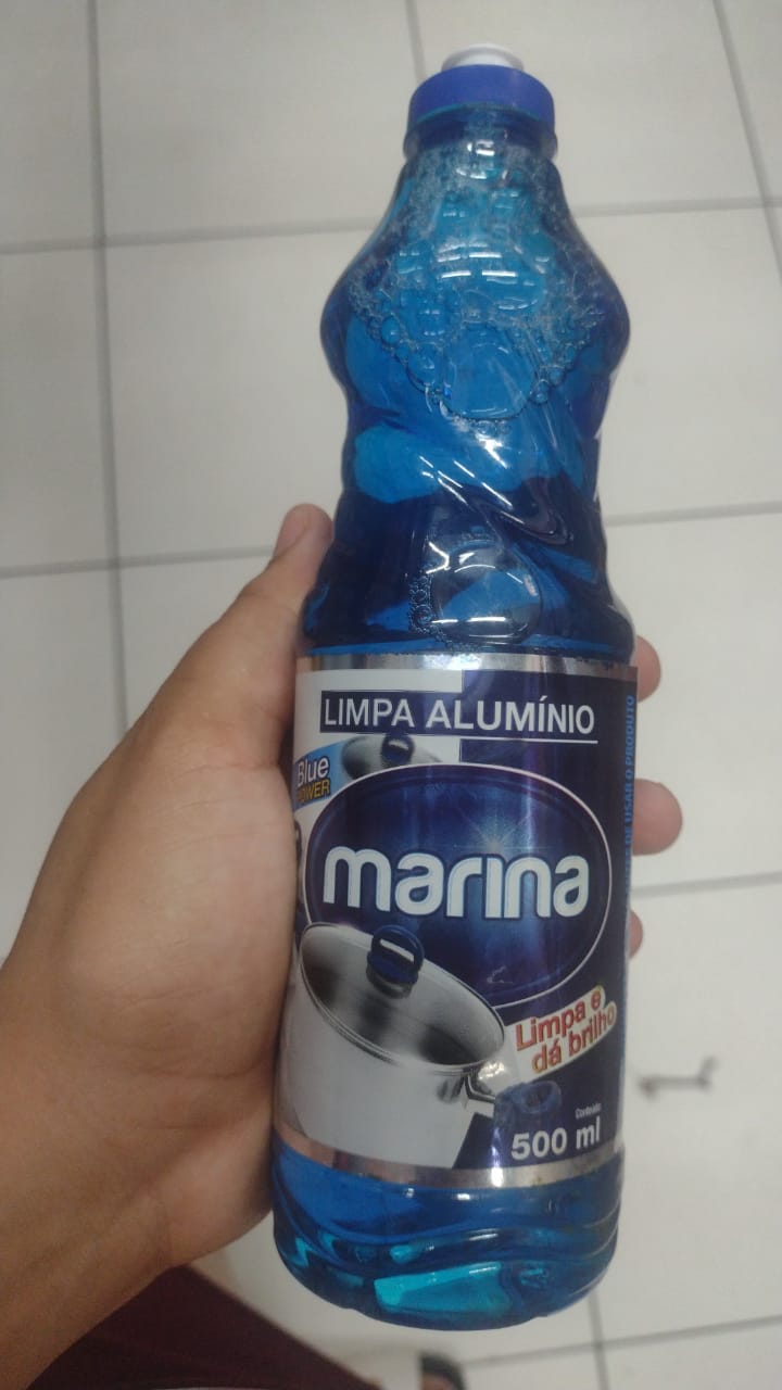 Variedades  limpa alumínio