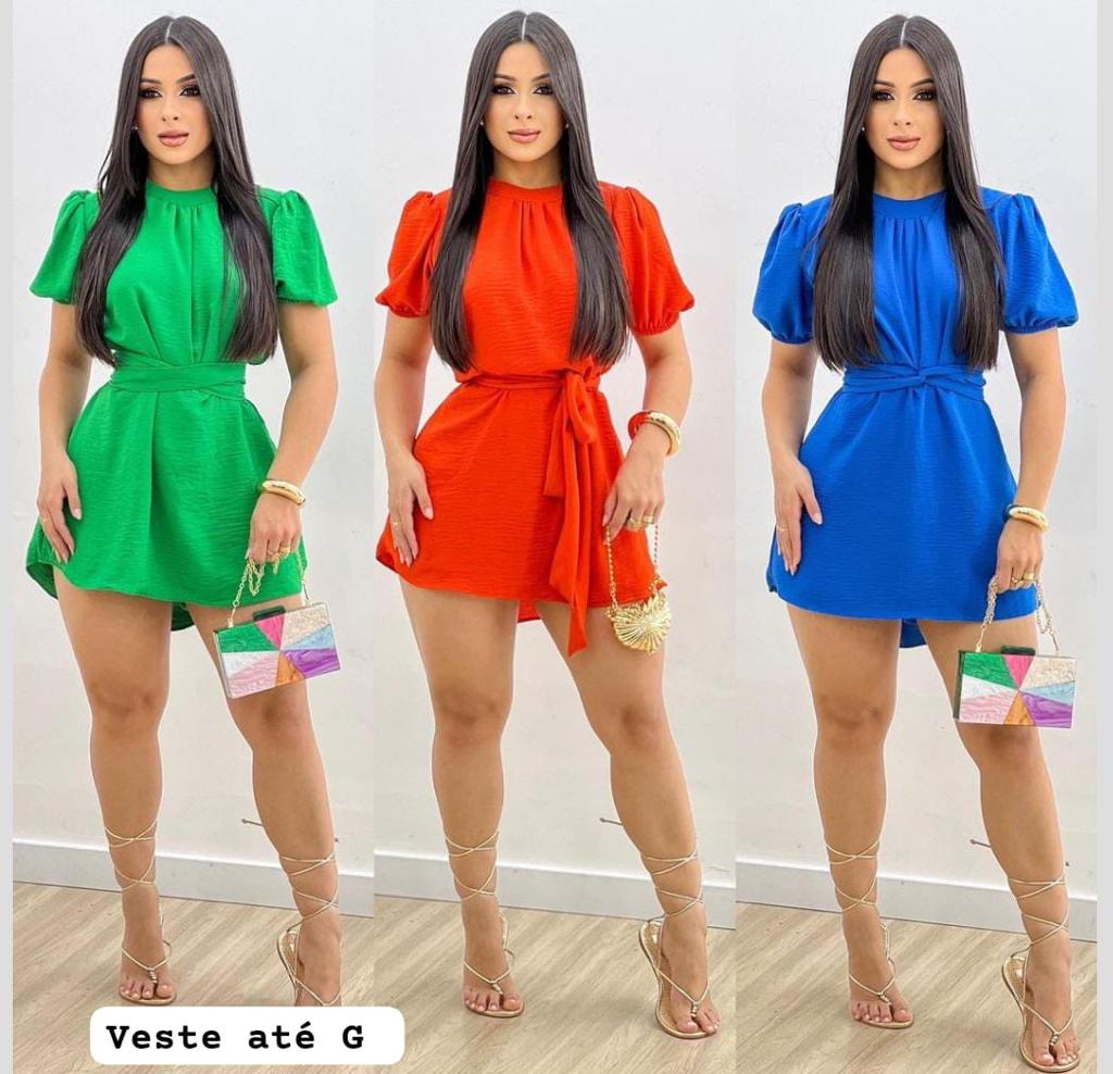 Variedades de vestido  e conjunto curtos Amr Ros