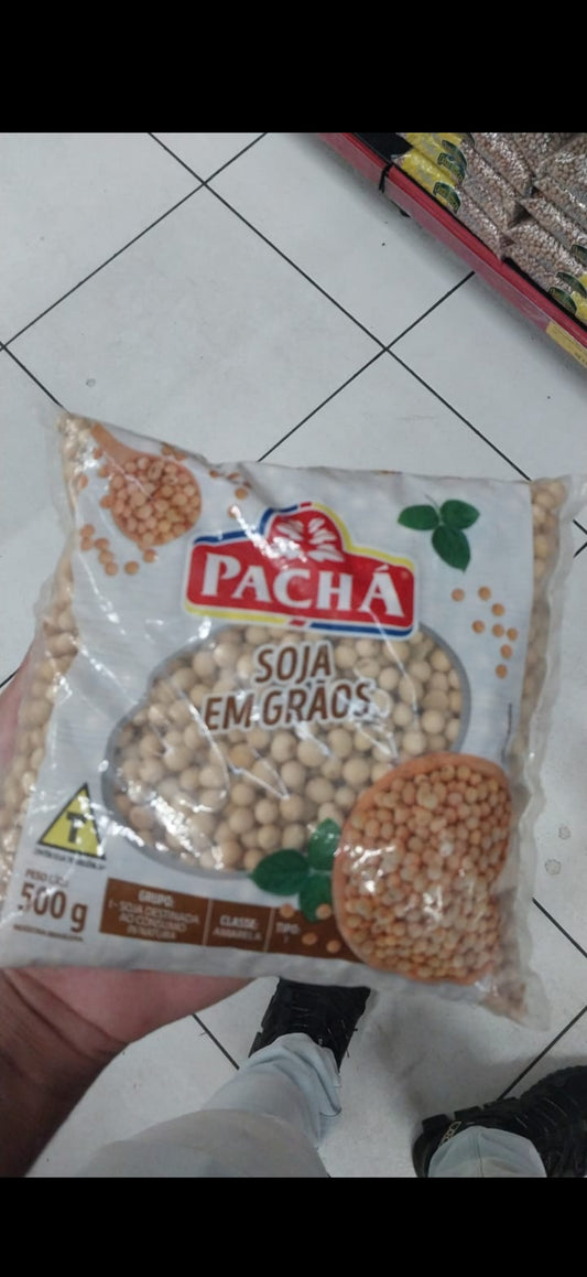 Soja em grãos pacha 500 G